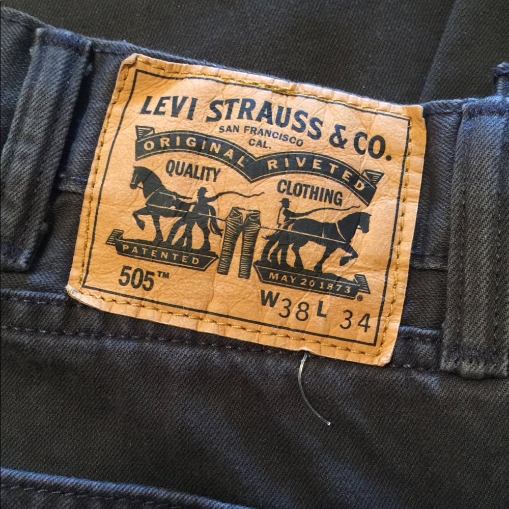 Men’s 505 Black Levi’s
